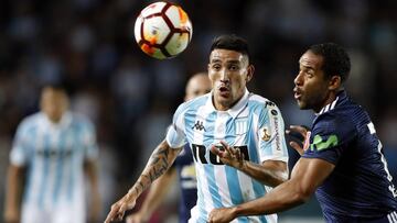 Buenos Aires 03 Mayo 2018, Argentina
 Copa Libertadores de America
 Racing Club vs Universidad de Chile en el Estadio Juan Domingo Peron.
 Ricardo Centurion de Racing Club
 Foto Ortiz Gustavo
 