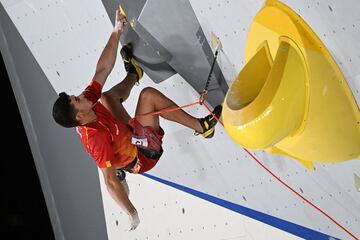 Alberto Ginés medalla de oro en escalada