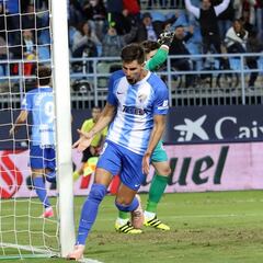 El Málaga necesita gol