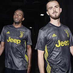 La tercera camiseta de la Juve, hecha con plásticos del mar