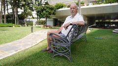 Vicente del Bosque, durante la entrevista de AS en Marbella.