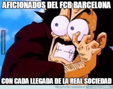 Los memes más divertidos del Barcelona-Real Sociedad