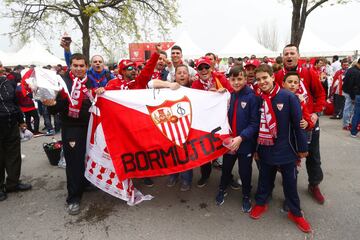 El ambiente previo de la final de Copa en las Fan Zones