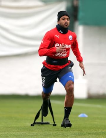 La Roja retomó las prácticas en Juan Pinto Durán.