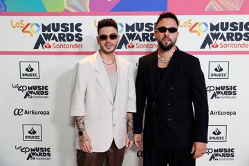 La alfombra roja de la cena de nominados de LOS40 Music Awards