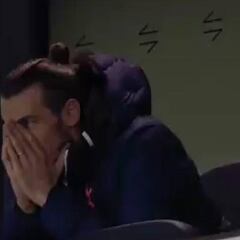 ¿Recuerdan cómo vivía Bale los partidos del Madrid desde la grada? Vean ahora...