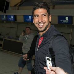 Eduardo Herrera ya está en Escocia para firmar contrato