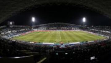 Imagen de la grada en el reciente Getafe-Espanyol.
