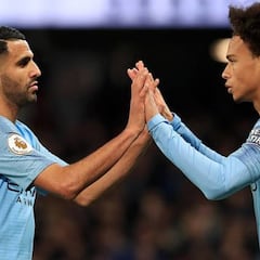 Salvaje guerra de insultos entre las parejas de Riyad Mahrez y Leroy Sané