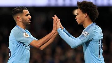 Salvaje guerra de insultos entre las parejas de Riyad Mahrez y Leroy Sané