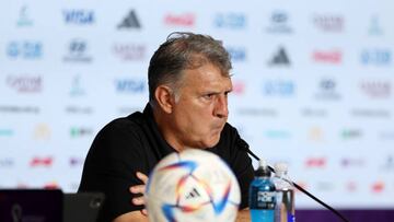 Gerardo Martino, cuando era técnico de la selección nacional