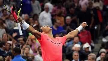 Nadal destroza a Rublev y alcanza las semifinales