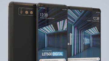Así es el proyecto de LG para un smartphone enrollable