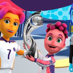 La UEFA presenta a Kai, Ashley y Robyn, las mascotas de la Eurocopa femenina de Inglaterra