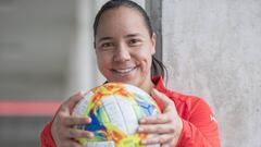 Charlyn Corral, jugadora del Atl&eacute;tico Femenino. 