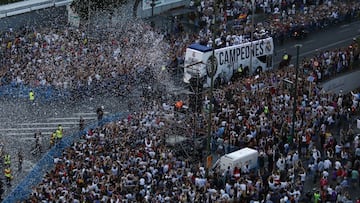 Real Madrid, campeón de Champions: recorrido del bus, horario y por dónde pasa