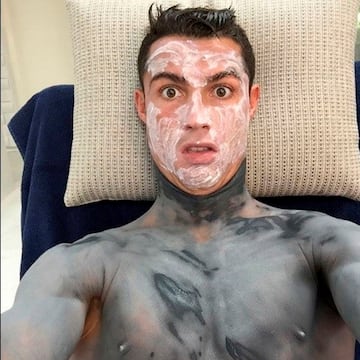 Las fotos m¨¢s graciosas del Instagram de Cristiano