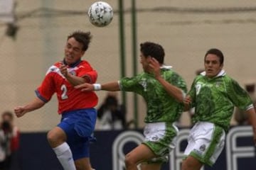 Raúl Palacios se ganó el puesto de titular en Paraguay 1999, al mando de Nelson Acosta. Aquella selección terminó en el cuarto puesto.