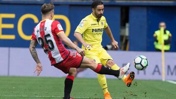 Jaume Costa en un lance del partido ante el Girona del fin de semana pasado.