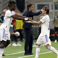 Camavinga cae de pie