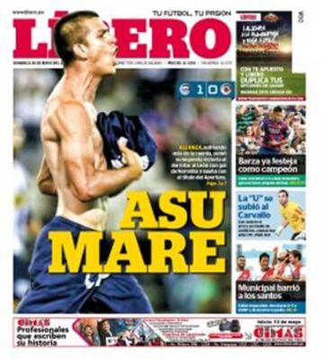 Portadas de la prensa deportiva