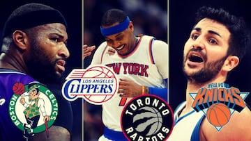 Los 10 traspasos que podrían cambiar la NBA: Cousins, Melo, Butler, Ibaka, Ricky...