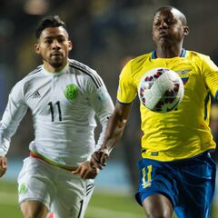 Ecuador sólo venció tres veces a México en 21 enfrentamientos