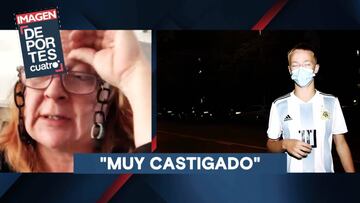 La madre del espontáneo hundida en Deportes Cuatro: "Va a trabajar todo el verano"