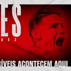 James, a Sao Paulo: ¿Cuántos colombianos hay en el Brasileirao?