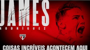 James, a Sao Paulo: ¿Cuántos colombianos hay en el Brasileirao?