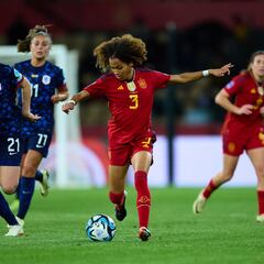 Vicky López y Sara Ortega, entre las mejores futbolistas jóvenes de 2024