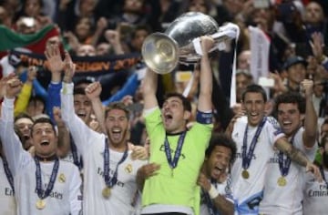 Con el Real Madrid ha levantado tres Champions. En la imagen con 'la décima'.