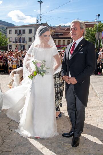 Blanca Sainz y su padre Carlos Sainz.