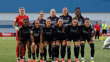 05/05/24 FUTBOL FEMENINO 
PARTIDO PRIMERA DIVISION
MADRID CFF - REAL MADRID FEMENINO 
  FORMACION 