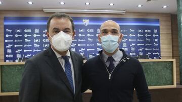 José María Muñoz con Manolo Gaspar.