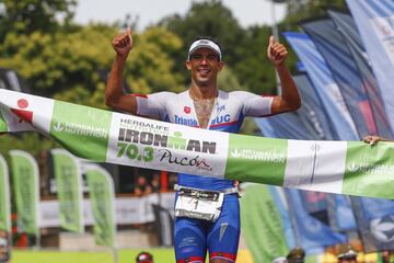 Felipe Barraza fue el mejor chileno con su tercer lugar en varones.