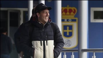 He's back: Santi Cazorla in Oviedo today