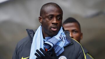 El centrocampista del Manchester City, Yaya Tour&eacute;.