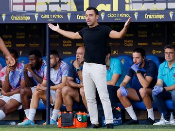 Xavi entrenador del Barcelona.