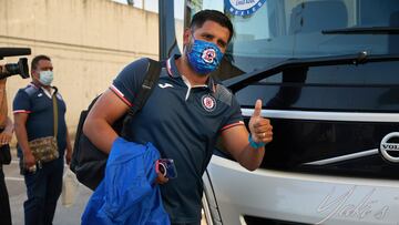  Oscar Velazquez of Cruz Azul during the game CF Monterrey (MEX) vs Cruz Azul (MEX), corresponding to Semifinals first leg match of the 2021 Scotiabank Concacaf Champions League, at BBVA Bancomer Stadium, on August 11, 2021.
<br><br>
Oscar Velazquez Auxiliar Tecnico de Cruz Azul durante el partido CF Monterrey (MEX) vs Cruz Azul (MEX), correspondiente al partido de Ida de Semifinales de la Liga de Campeones Scotiabank Concacaf 2021, en el BBVA Bancomer Stadium, el 11 de Agosto de 2021.