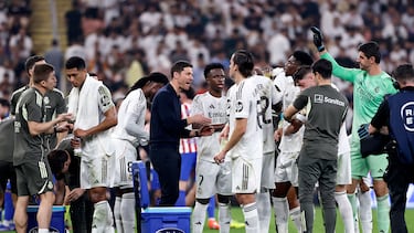 08/01/26 PARTIDO SUPERCOPA DE ESPAÑA 2026 JEDDAH ARABAIA SAUDI SEMIFINAL
ATLETICO DE MADRID - REAL MADRID
PAUSA HIDRATACION COOLING BREAK
XABI ALONSO ENTRENADOR VINICIUS