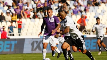 Futbol, Deportes Concepcion vs Colo Colo
Octava fecha, campeonato Nacional 2026.
El jugador de D. Concepcion Leonardo Valencia es fotografiado durante el partido de primera division entre Deportes Concepcion vs Colo Colo disputado en el estadio Ester Roa de Concepcion, Chile.
05/04/2026
Marco Vazquez/Photosport
Football, Deportes Concepción vs. Colo Colo
Matchday 8, 2026 National Championship.
D. Concepción player Leonardo Valencia is photographed during the first division match between Deportes Concepción and Colo Colo, played at the Ester Roa Stadium in Concepción, Chile.