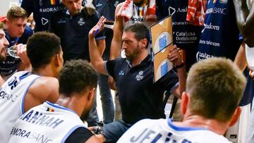 El técnico del Morabanc Andorra, Ibon Navarro, quiere reeditar el título del año pasado en la Liga Catalana