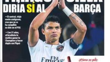 Portada del diario Mundo Deportivo del día 27 de abril de 2016.