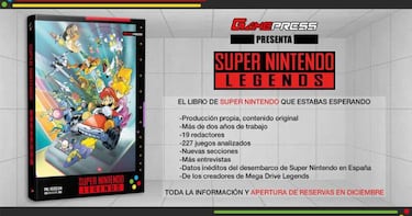 Super Nintendo Legends, el libro que repasa la historia de los 16 bits de Nintendo