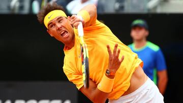 Así vivimos el Nadal - Dzumhur (6-1 y 6-0) Masters 1.000 de Roma: Nadal arrolla en su estreno