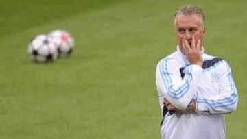 Deschamps, entrenador del Marsella.