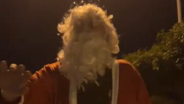 La pillada de una niña a Papá Noel por un detalle: su reacción es viral