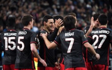 Aritz Aduriz scored this spectacular volley against Marseille in the Europa League.