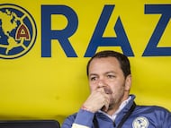 Baños en el banquillo del América.